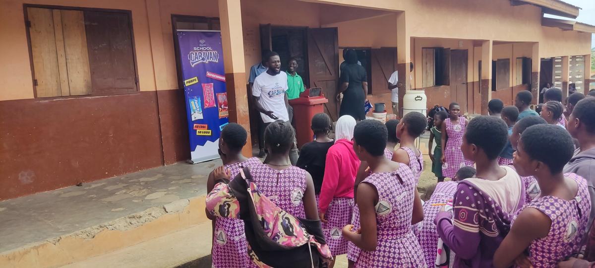 Fanmilk Ghana Visit to Rev. Pinanko